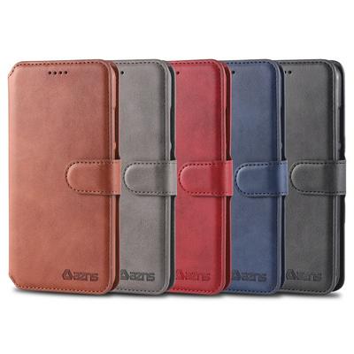 Calf Pattern Shockproof Side Flip PU Leather + Soft TPU Card Slots with Picture Frame Magnetic Buckle and Stand Wallet Case for Xiaomi Redmi 6