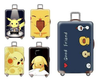 20/24/28/30 inch Pikachu Luggage Travel Suitcase Trolley Case Protective Dust cover Elastic Thick Wear-resistant