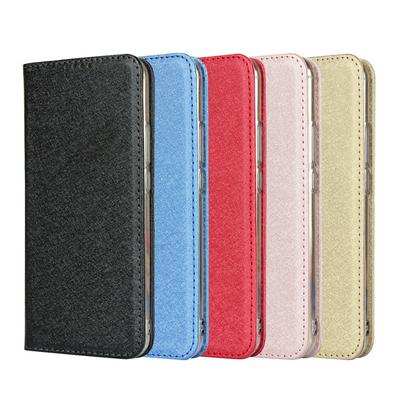 Silk Pattern Fashion Wrist Strap Style Strong Magnetism Shockproof Side Flip PU Leather + Transparent TPU with Card Slots and Stand Wallet Case for Huawei Mate 20 Lite / Maimang 7