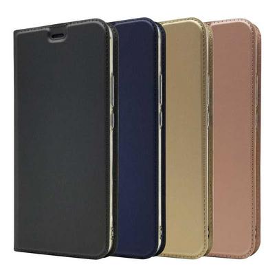 Voltage Magnetic Attraction Solid Color Side Flip Shockproof PU Leather + Transparent TPU with Card Slot and Stand Protective Case for Huawei Mate 20 Lite / Maimang 7 