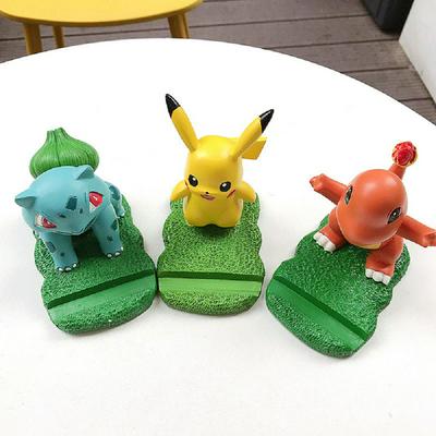 Pokemon Cute Cartoon Desktop Ornaments Anime Lazy Artifact Cell Phone Holder 