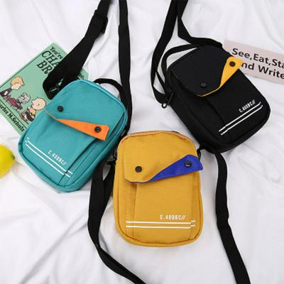 Simple Casual Sports Mini Mobile Phone Bag Korean Version Student's Shoulder Bag Messenger Bag