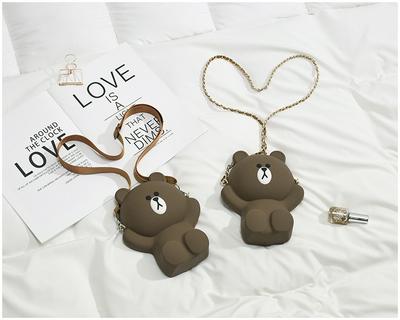 Women's Cute Cartoon Crossbody Bag Casual Single Shoulder Bag