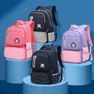 Fashionable Starry Sky Five-pointed Star Schoolbag Large Capacity Spine Protection Children's Backpack