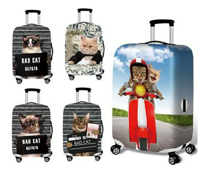 20/24/28/30 inch Dog Cat Driving Luggage Travel Suitcase Trolley Case Protective Dust cover Elastic Thick Wear-resistant