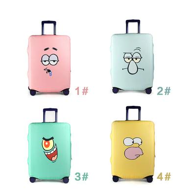 Universal Fashion Cartoon Baby Pattern Thick Shockproof Wear-Resistant Travel Trolley Suitcase Luggage Protective Covers with Zipper for 18-32" Suitcases