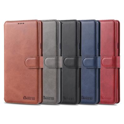 Calf Pattern Shockproof Side Flip PU Leather + Soft TPU Card Slots with Picture Frame Magnetic Buckle and Stand Wallet Case for Samsung Galaxy Note 9