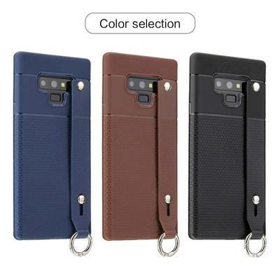 Creative with Hand Strap and Stand Anti-Scratch Soft TPU Back Cover Case for Samsung Galaxy Note 9