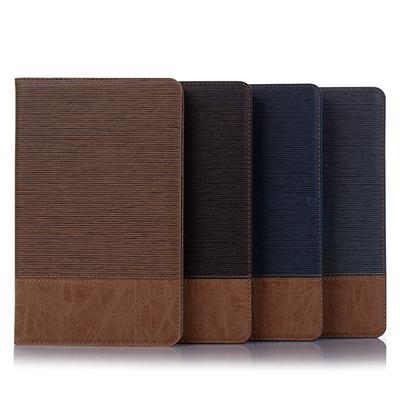 Samsung Tablet Case Cross Pattern Tablet Case Anti-fall Wear Resistance Solid Color Wallet Card Slot Protective Soft Shell for Samsung Galacy Tablet A8 2019/SM-P200/SM-P205 Tablet Protect Case