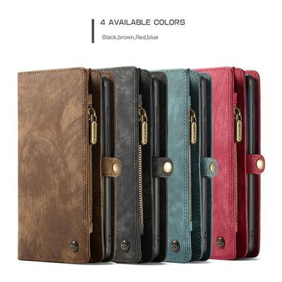 2-in-1 008 Type Multifunctional Wallet Style Shockproof PU Leather Mobile Phone Case for Samsung Galaxy Note20 Pro