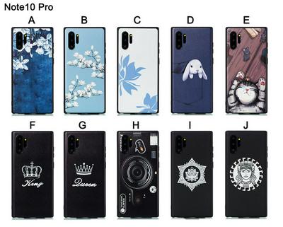 Cat Plum Snow Colored Pattern Anti-Scratch Soft TPU Back Cover Protective Case for Samsung Galaxy Note10+/Samsung Galaxy Note10 Pro