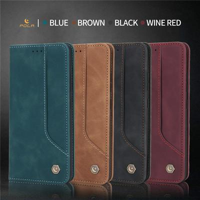 Retro Classic Strong Magnetic Type Shockproof PU Leather Wallet Phone Case for Samsung Galaxy A71 5G