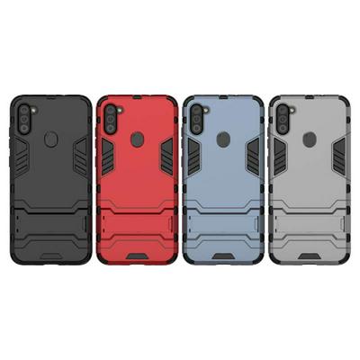 Steel Bear Style Scratch-proof Hard PC Phone Protective Case for Samsung Galaxy A11