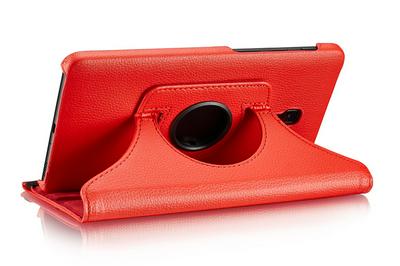 Litchi Pattern Shockproof Side Flip PU Leather + Rotatable Hard PC with Stand Protective Case for Samsung Galaxy Tab A 10.5 T590 T595 