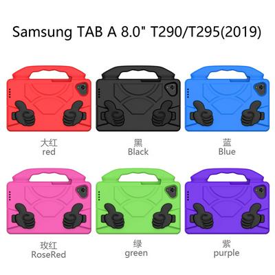 Cute Angel Wings Shockproof Shell Foldable Stand Foam EVA Case for Samsung Galaxy Tab A 8.0 2019 t295 t290