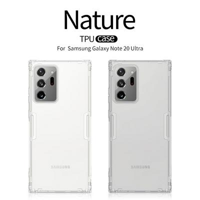 Nature Transparent Four Corners Drop-proof Scratch Resistant Soft TPU Back Cover Phone Case for Samsung Galaxy Note20 Ultra