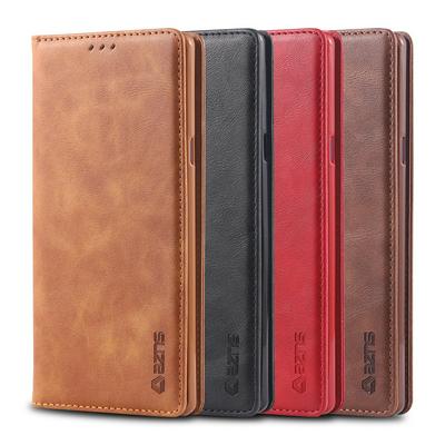 Retro Pattern Solid Color PU Leather + Soft TPU Case with Card Slots and Picture Frame Protective Cover Case for Samsung Galaxy Note 9 