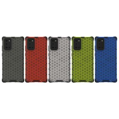 Honeycomb Style Scratch-proof Hard PC Phone Protective Case for Samsung Galaxy Note20