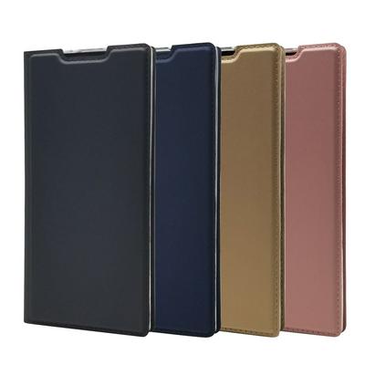 Wallet Case for Samsung Galaxy Note 10+, Electric Pressing Leather Phone Case with Card Slots