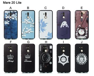 Soft Printed Phone Case for HUAWEI Mate 20 lite, TPU Shockproof Phone Cover