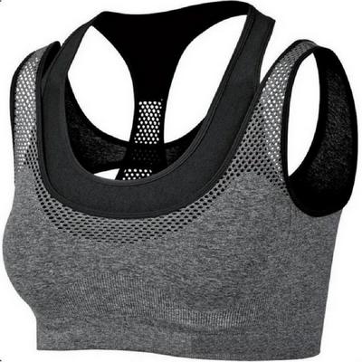 M/L Size Fashion Comfotable Seamless Shockproof Breathable Fitness Underwear Gather Yoga Vest Female Sports Bra