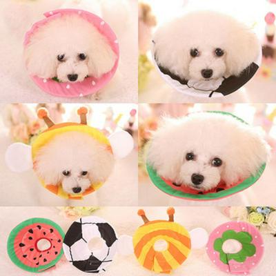 Cute Elizabeth Collar Anti-Licking Pet Recovery Ring Anti-Bite Protective Ring for Dogs Cats