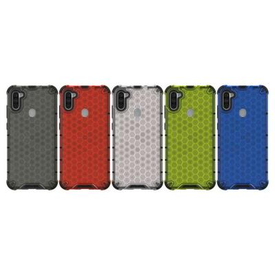 Honeycomb Style Scratch-proof Hard PC Phone Protective Case for Samsung Galaxy A11