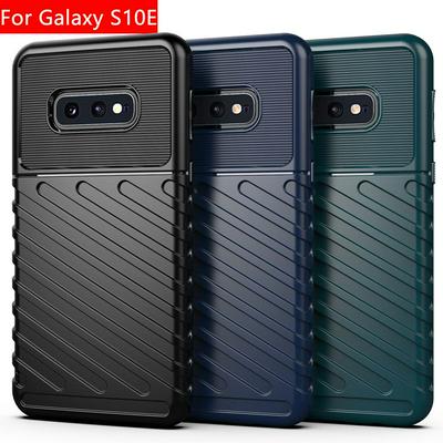 Anti-Fingerprints Shockproof Soft TPU + Hard Back Cover Case for Samsung Galaxy S10e