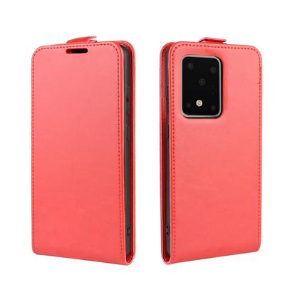 R64 Pattern Single Fold Edge Up and Down Vertical Flip PU Leather + Soft TPU with Card Slot and Magnetic Buckle Protective Case for Samsung Galaxy S11 Plus 