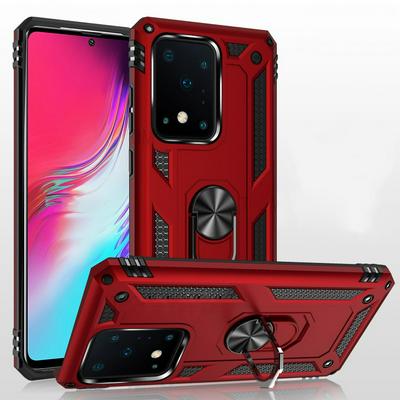 Armor Case For Samsung Galaxy S20 Plus Case Magnet Car Ring Holder Shockproof Stand Phone Cover Fundas