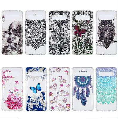 Colored Painting Shockproof Anti-Scratch IMD Craft Soft TPU Back Cover Case for Samsung Galaxy S10 5G