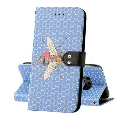 Silk Texture PU Leather + Soft TPU Card Slots with Stand Support and Wallet Protective Case for Samsung Galaxy S10e