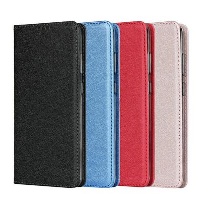 Silk Pattern Side Flip Shockproof PU Leather + Soft TPU Wrist Strap with Stand and Card Slots Wallet Protective Case for Samsung Galaxy S20+