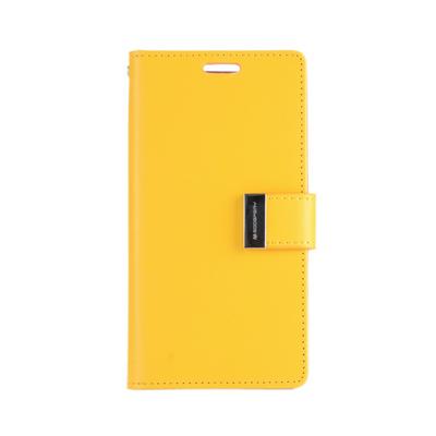 Mercury Goospery Rich Diary Two Layers Card Holders PU Leather + Soft TPU with Metal Buckle Case for Samsung Galaxy S10 Lite 