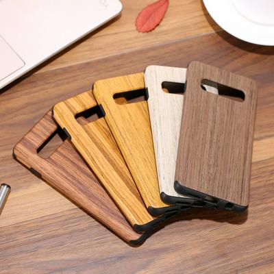 Wood Pattern Soft TPU Back Cover Case for Samsung Galaxy S10 Lite 