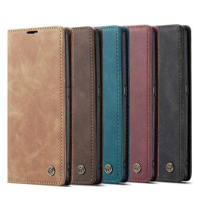 Samsung Case Me-013 A80 Multifunctional Retro Frosted Horizontal Flip Leather Case Card Slot Wallet Case Cover for Samsung Galaxy A80 with Holder 