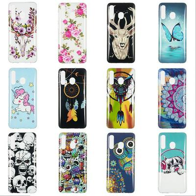 Luminous Shockproof Anti-Scratch IMD Craft Soft TPU Back Cover Case for Samsung Galaxy A50