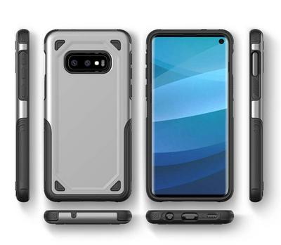 Armor Frosted 2 in 1 Detachable Drop Protection Hard PC + Soft TPU Hybrid Support Wireless Charging Back Cover Protective Case for Samsung Galaxy S10 Lite