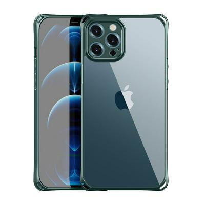 For iPhone 12 Pro(6.1) Four-corner Airbag Anti-fall Shock Absorption Hard PC Back Cover Case