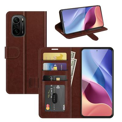 For Xiaomi Mi 11i/Xiaomi Redmi K40 Pro/K40/Xiaomi Poco F3 R64 Pattern Single Folded Edge Folio Flip Leather Wallet Phone Case