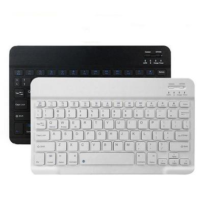 10 Inches Mini Bluetooth Keyboard Wireless Keyboard for Computer Phone USB Rechargable Keyboard for IPad Tablet PC Latest 10 Inches