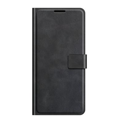 For Motorola Moto G40 Fusion/G60 Square Buckle Folio Flip Leather Case with Stand and Card Slots Function