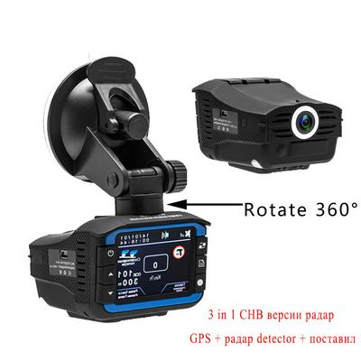 VG3 for Russian 3 in 1 Driving Recorder Car DVR Radar Detector Electronic Dog GPS Tracker Car DVR Camera Anti Radar Dash Cam 
