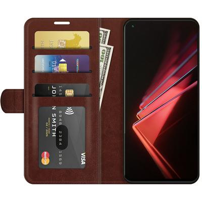 For Oppo K9 R64 Pattern Single Folded Edge Folio Flip Leather Wallet Phone Case