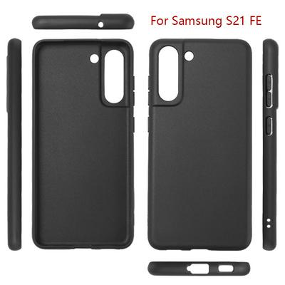 For Samsung Galaxy S21 FE Extra Thinness Premium Shockproof Frosted Anti-Scratches Flexible TPU Cover Case