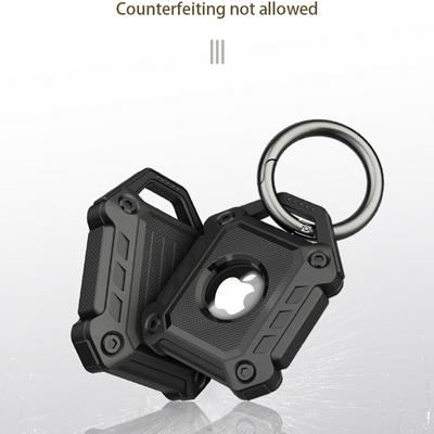 Hard Silicone TPU Protect Case For Apple Airtags Anti-lost Anti-fall Locator Protective Sleeve Buckle Sport Plastic Shell Cover