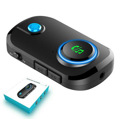 Bluetooth Receiver Transmitter Two In One T3 Car Bluetooth 5.0 TV Aux Bluetooth Audio Adapter Bluetooth FM Transmitter