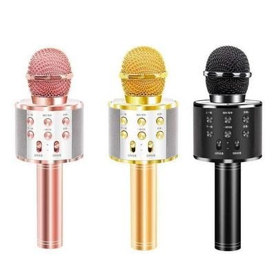 Wireless Microphone Mobile Phone K Song Artifact WS858 Wireless Bluetooth Singing Treasure