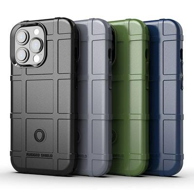 For iPhone 13 Pro Shield Protective Series Military-grade Anti-fall Shockproof Soft TPU Back Cover Case