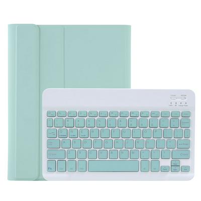 C-11B Detachable Candy Color Bluetooth Keyboard Leather Case with Pen Slot & Holder for iPad Pro 11 inch 2021